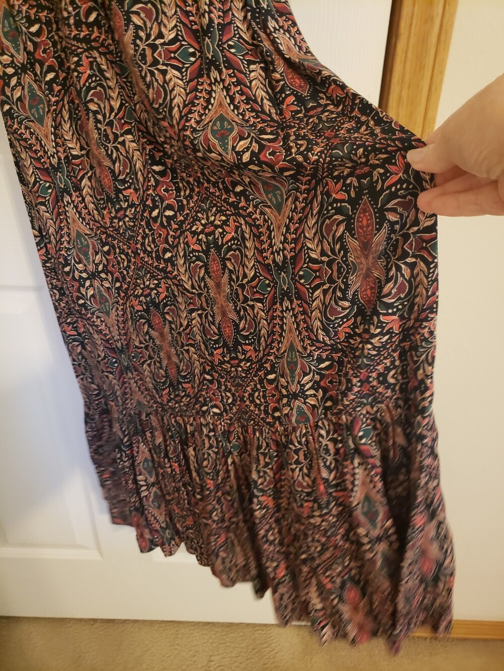 Apricot Brand Colorful Paisley Maxi Dress - Picture 3 of 6